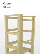 Lernturm Höhenverstellung - Erhöhen +1cm