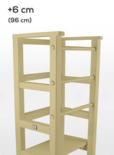Lernturm Höhenverstellung - Erhöhen +6cm